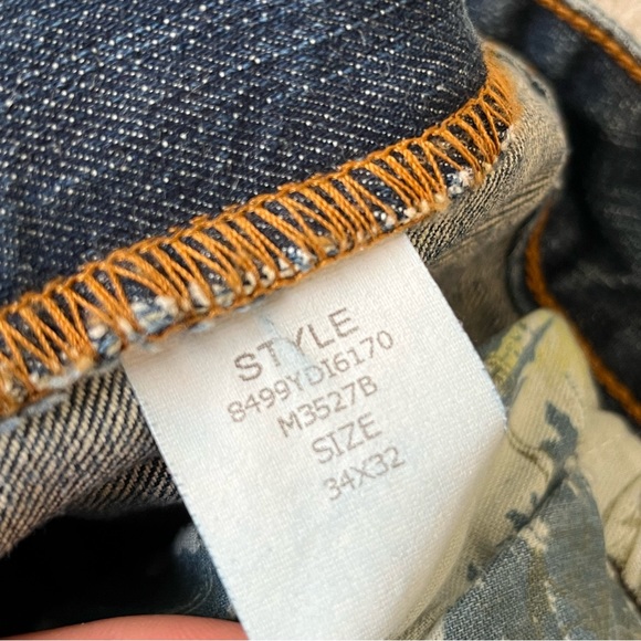 Y2K Quiksilver Relax Baggy Fit Jeans Men’s Size 34x32 - Picture 13 of 13